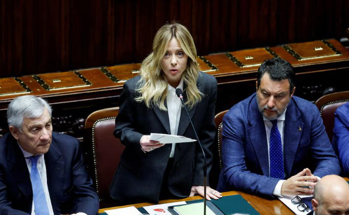 ჯორჯია მელონი - იტალია ჰორმუზის სრუტეში თავისუფალი მიმოსვლის აღსადგენად მუშაობს