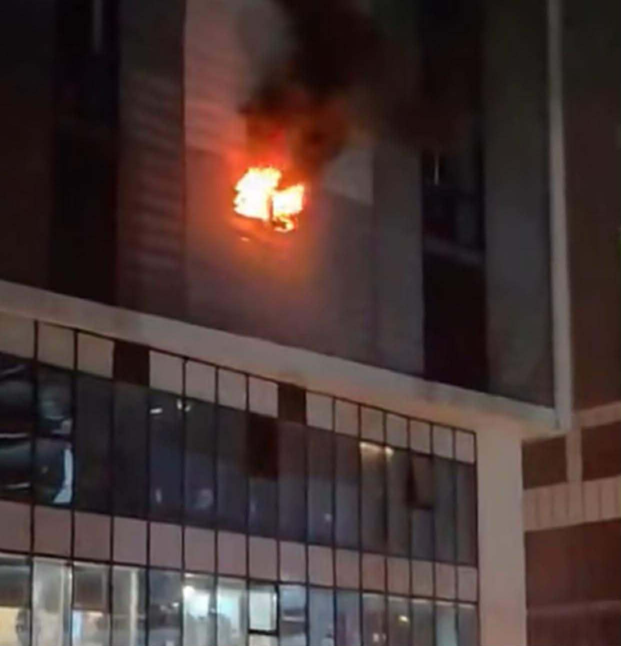 ბათუმში, ფიროსმანის ქუჩაზე, საცხოვრებელ კორპუსში არსებულ სპა-ცენტრში ხანძარი იყო