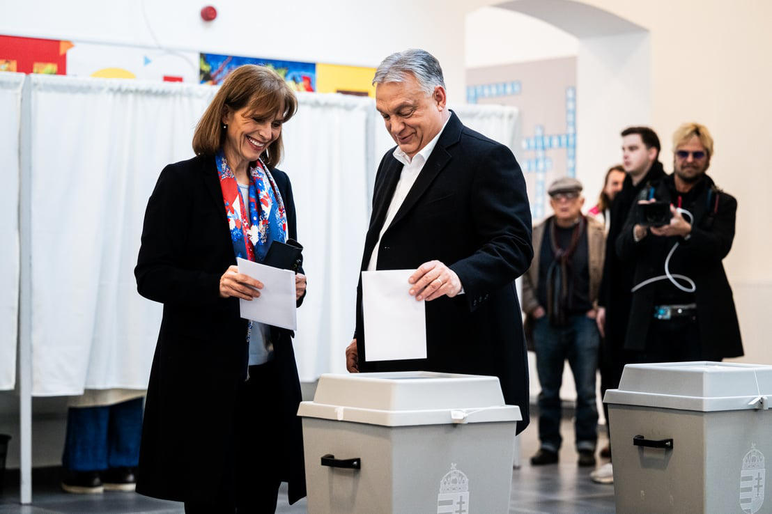 ვიქტორ ორბანმა საპარლამენტო არჩევნებში ხმა მისცა - მე აქ გამარჯვებისთვის ვარ