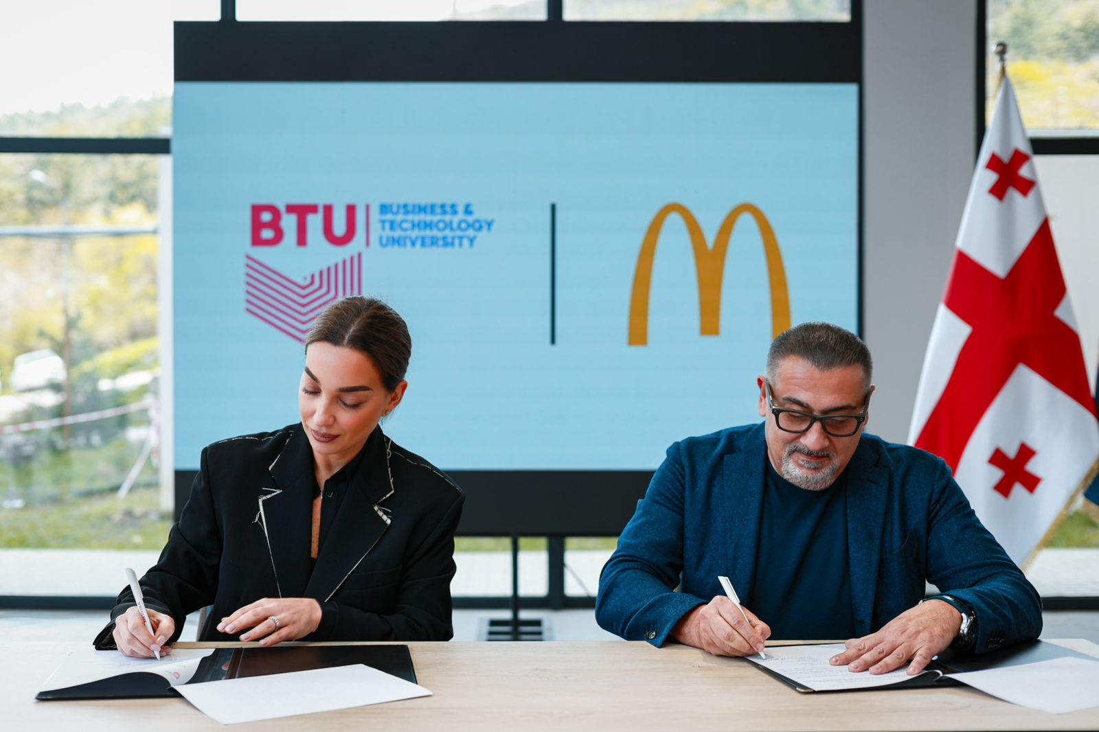 BTU-სა და „მაკდონალდს საქართველოს“ შორის ურთიერთთანამშრომლობის მემორანდუმი გაფორმდა