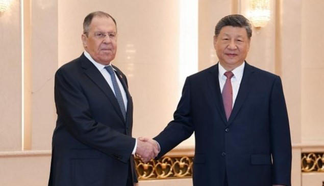 სერგეი ლავროვი სი ძინპინს შეხვდა