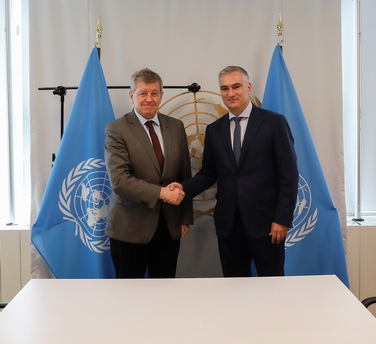 იუსტიციის მინისტრი პოლიტიკის საკითხებში გაერო-ს გენერალური მდივნის მოადგილეს შეხვდა