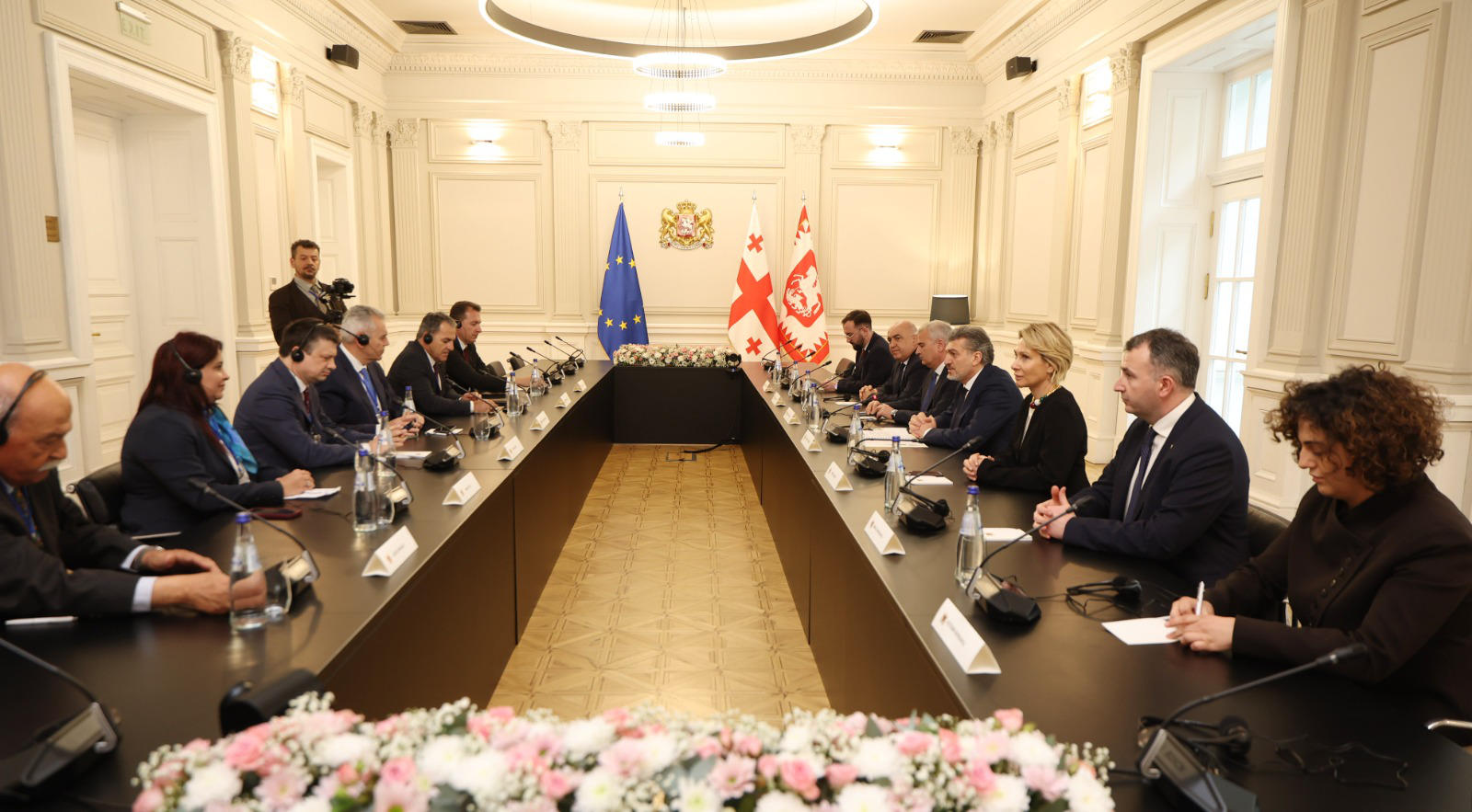 მიხეილ ყაველაშვილმა მართლმადიდებლობის საპარლამენტთაშორისო ასამბლეის დელეგაციასთან შეხვედრა გამართა