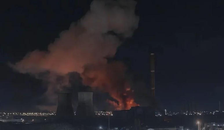 მედია - ბუქარესტში თბოელექტროსადგურის ტერიტორიაზე აფეთქება მოხდა, რამაც მასშტაბური ხანძარი გამოიწვია