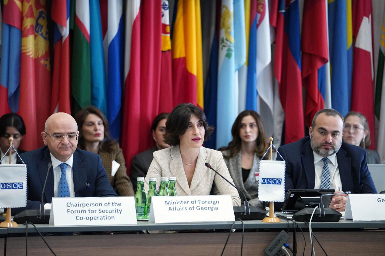 საქართველო ეუთო-ს უსაფრთხოებისთვის თანამშრომლობის ფორუმის თავმჯდომარე ქვეყანა გახდა