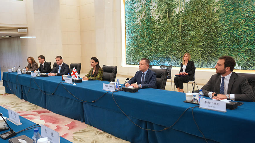 სამინისტრო - მარიამ ქვრივიშვილმა და ჩინეთის კომერციის მინისტრმა პეკინში ეკონომიკური თანამშრომლობის გაძლიერებისა და ქართული პროდუქციის ექსპორტის გაზრდის საკითხები განიხილეს