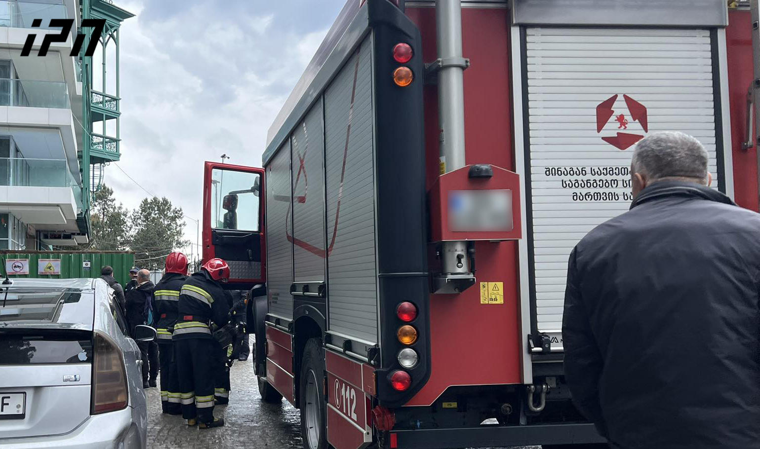 ბათუმში, მშენებარე ობიექტის ტერიტორიაზე სავარაუდოდ გაზი აფეთქდა - დაშავდა ერთი ადამიანი