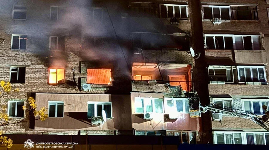 რუსებმა დნიპროს დაარტყეს, დაიღუპა 2 ადამიანი და დაშავდა - 8