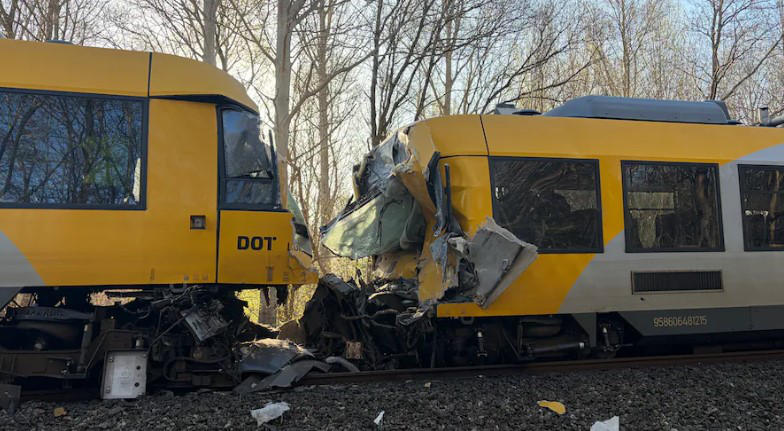 დანიაში მატარებლების შეჯახების შედეგად 17 ადამიანი დაშავდა