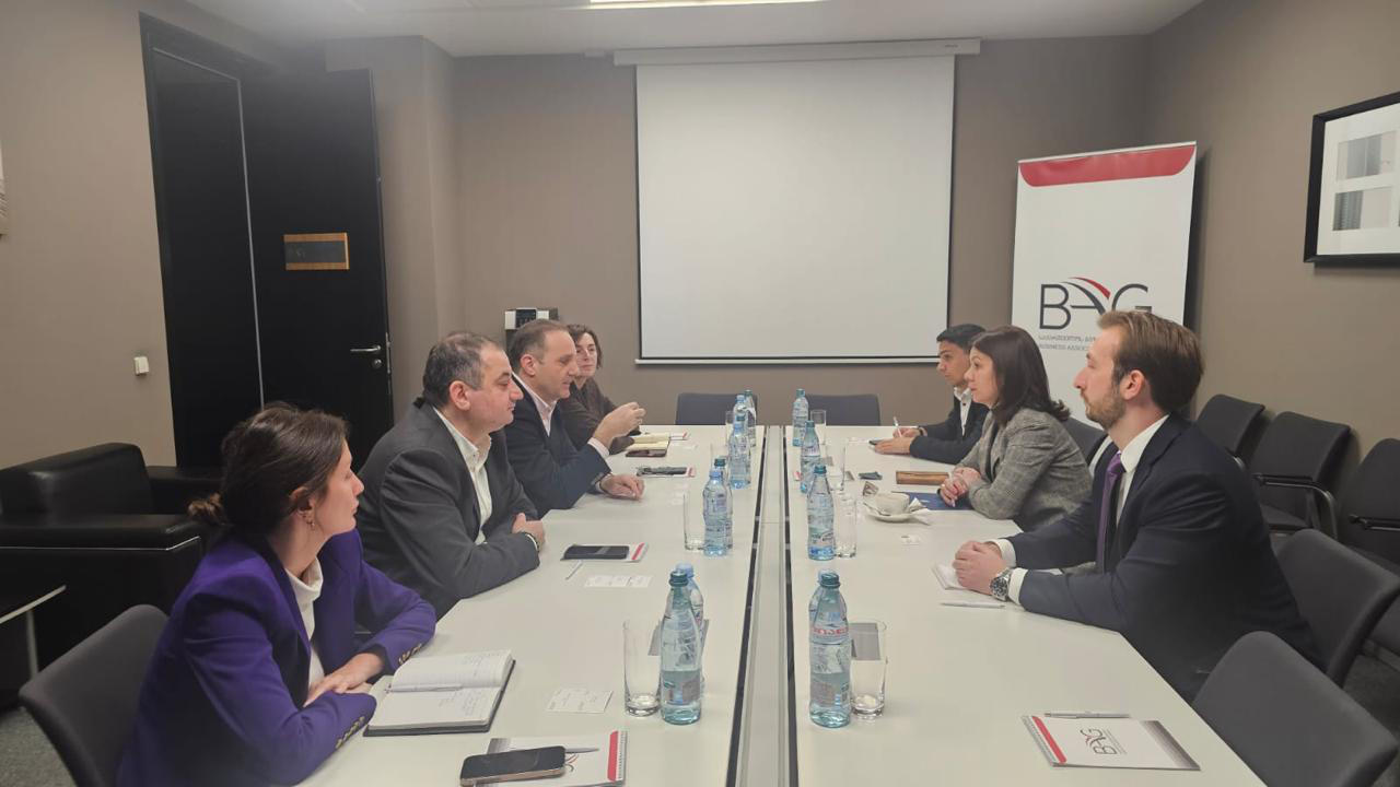 საქართველოს ბიზნეს ასოციაციაში უნგრეთის ელჩთან შეხვედრა გაიმართა
