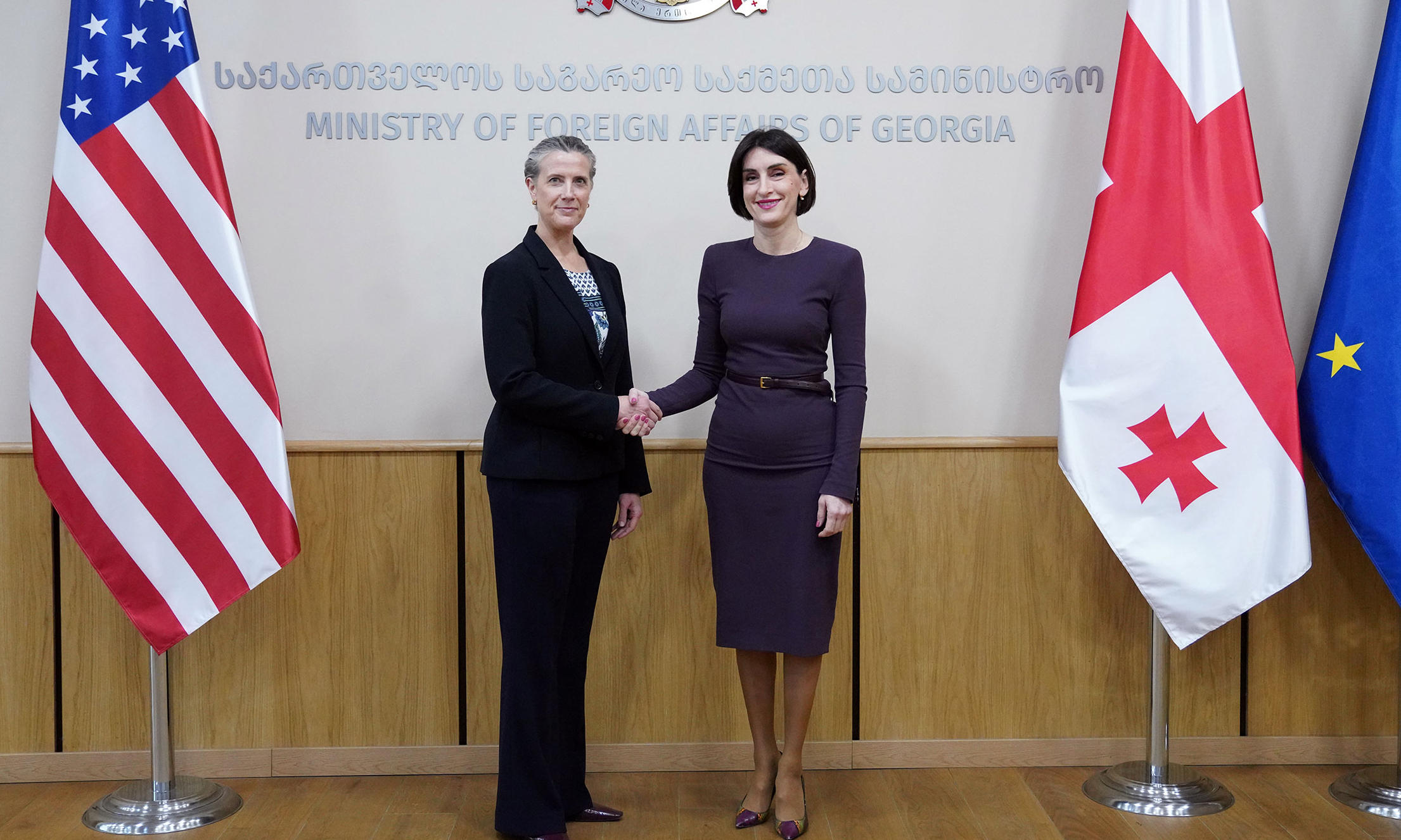 მაკა ბოჭორიშვილი ამერიკის შეერთებული შტატების სახელმწიფო მდივნის თანაშემწის მოადგილეს შეხვდა