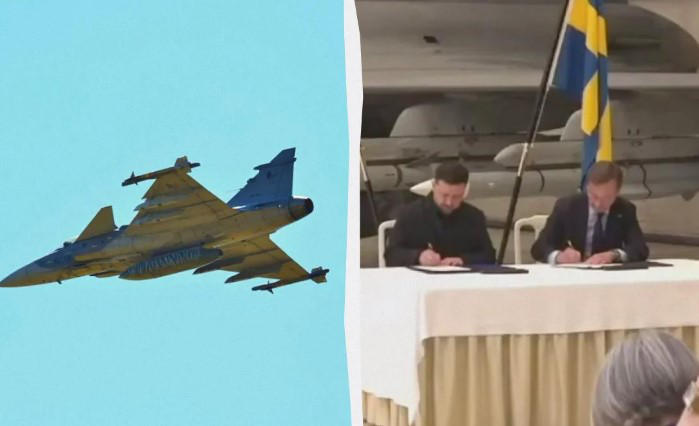 შვედეთი უკრაინას Gripen-ის ტიპის მოიერიშე თვითმფრინავებს გადასცემს