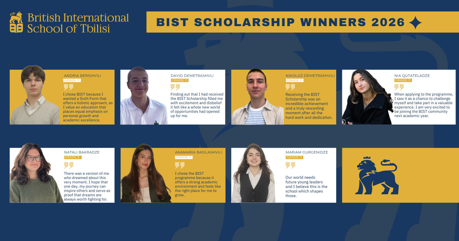 British International School Tbilisi (BIST) Investing Over 2.3 Million GEL in Georgia's Future Since 2023 via Scholarships
