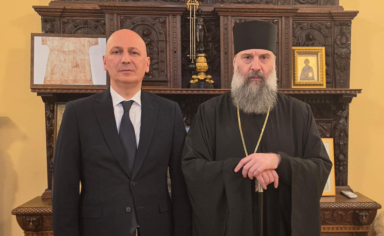 რელიგიის სააგენტოს თავმჯდომარე პატრიარქს შეხვდა