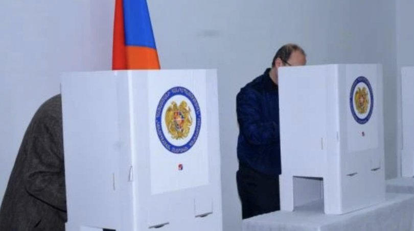 სომხეთში ამომრჩეველთა აქტივობამ, 17:00 საათის მონაცემებით, თ