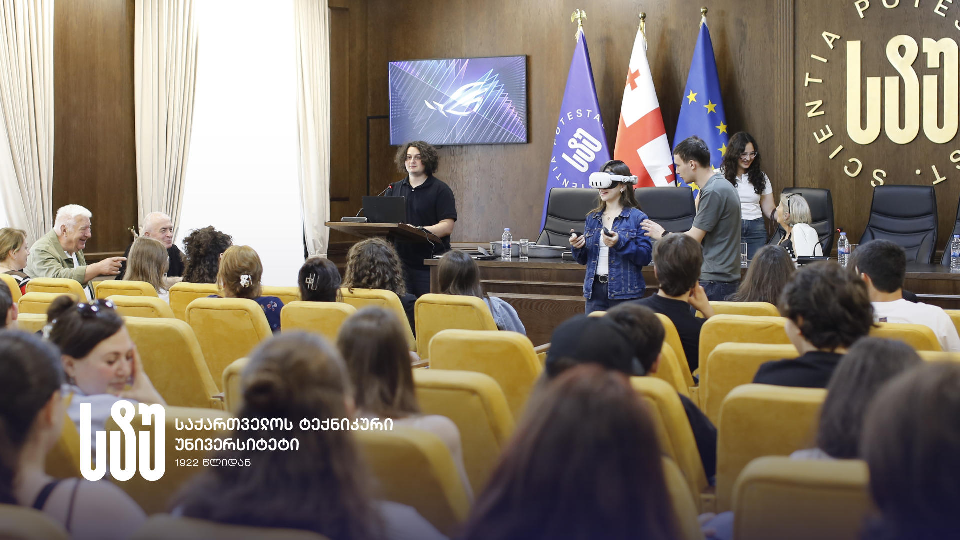 საქართველოს ტექნიკურ უნივერსიტეტში, მეცნიერთა კვირეულის ფარგლებში, ახალგაზრდებისთვის მრავალფეროვანი საგანმანათლებლო და შემეცნებითი ღონისძიებები გაიმართა
