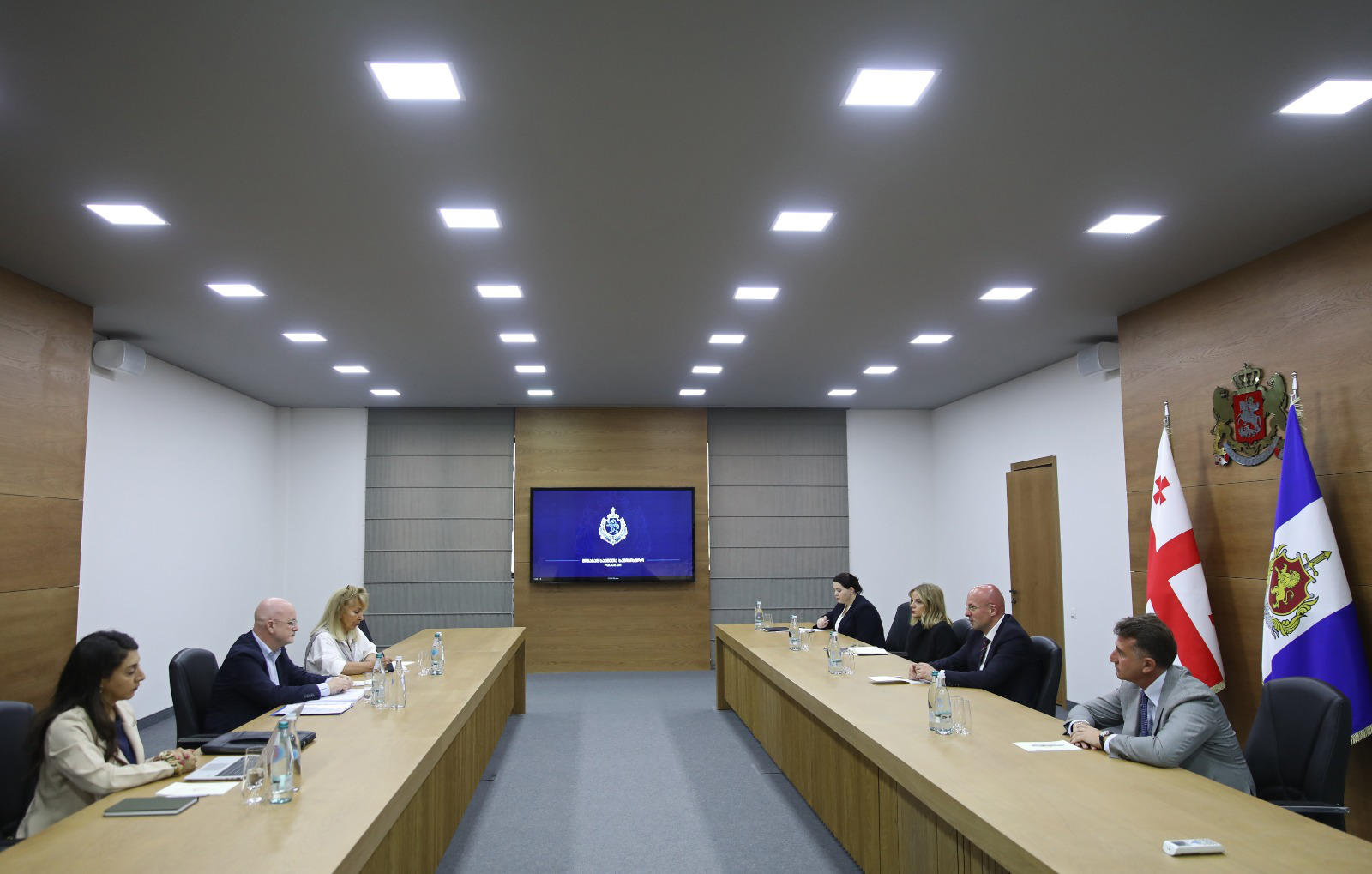 შს მინისტრის მოადგილე ევროპის საბჭოს წამების, არაადამიანური ან ღირსების შემლახველი მოპყრობისა თუ დასჯის პრევენციის ევროპული კომიტეტის პრეზიდენტს, ალან მიჩელს შეხვდა