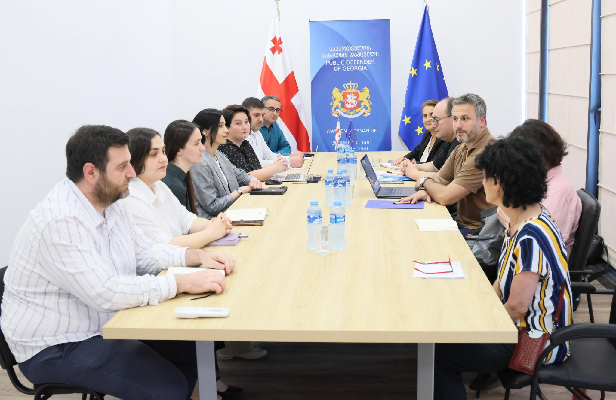 სახალხო დამცველის მოადგილე პრევენციის ევროპული კომიტეტის (CPT) დელეგაციის წევრებს შეხვდა