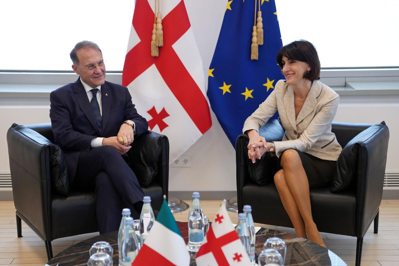 მაკა ბოჭორიშვილი იტალიის საგარეო საქმეთა მინისტრის მოადგილეს შეხვდა