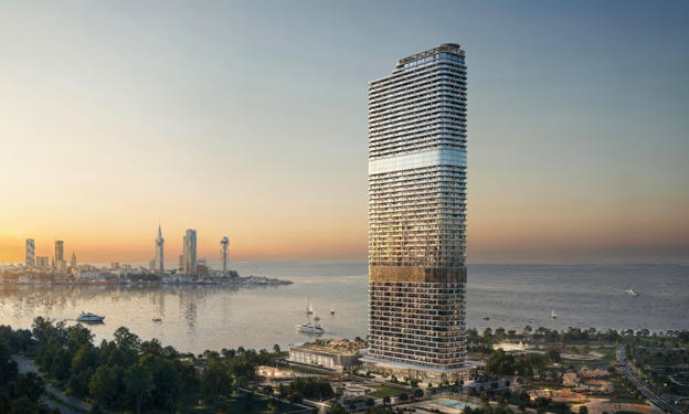 Ambassadori Island's First Tower Enters a New Phase of Construction