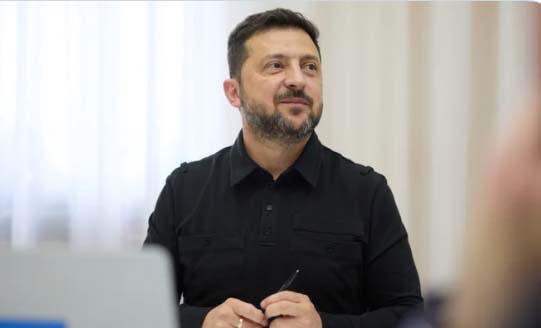 ვოლოდიმირ ზელენსკი ენდი ბერნემს ესაუბრა