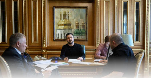 ვოლოდიმირ ზელენსკი საუდის არაბეთის პრინცს ესაუბრა