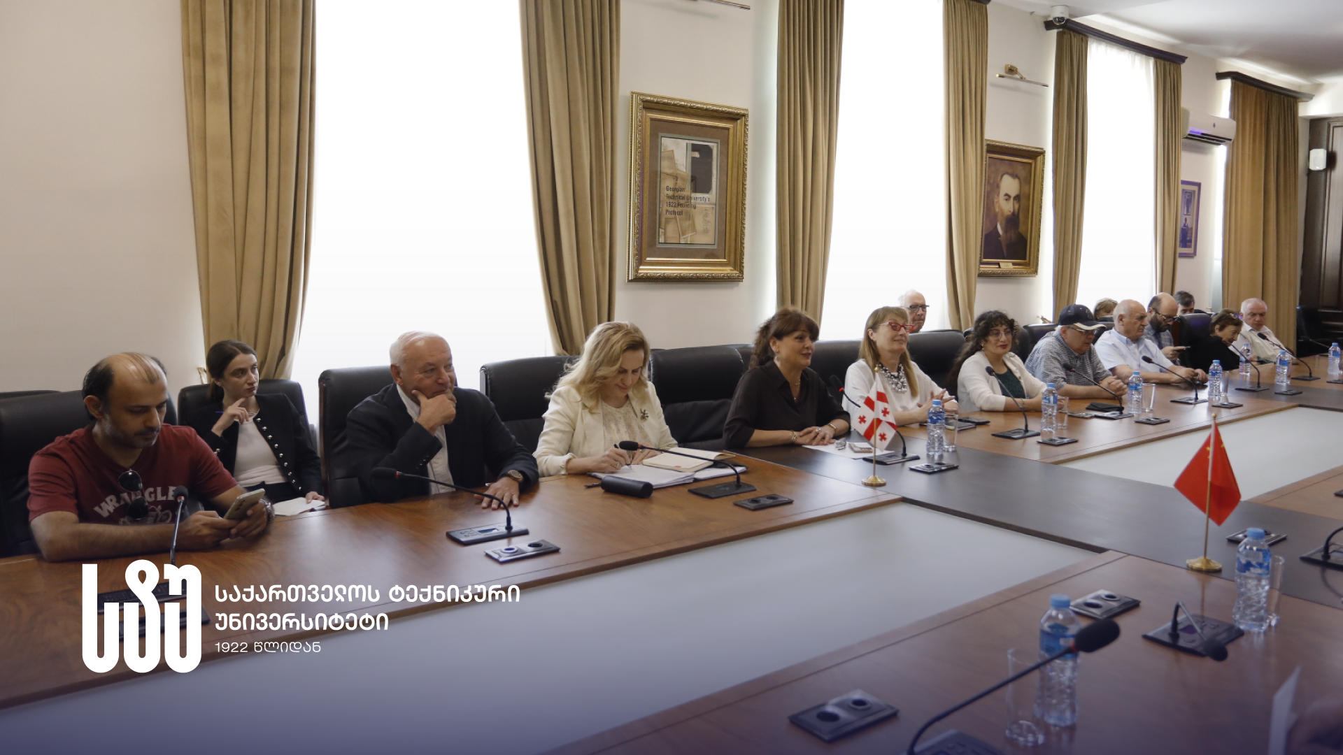 საქართველოს ტექნიკურ უნივერსიტეტში სამუშაო ვიზიტით აზიის მეცნიერებათა აკადემიის პრეზიდენტი იმყოფება