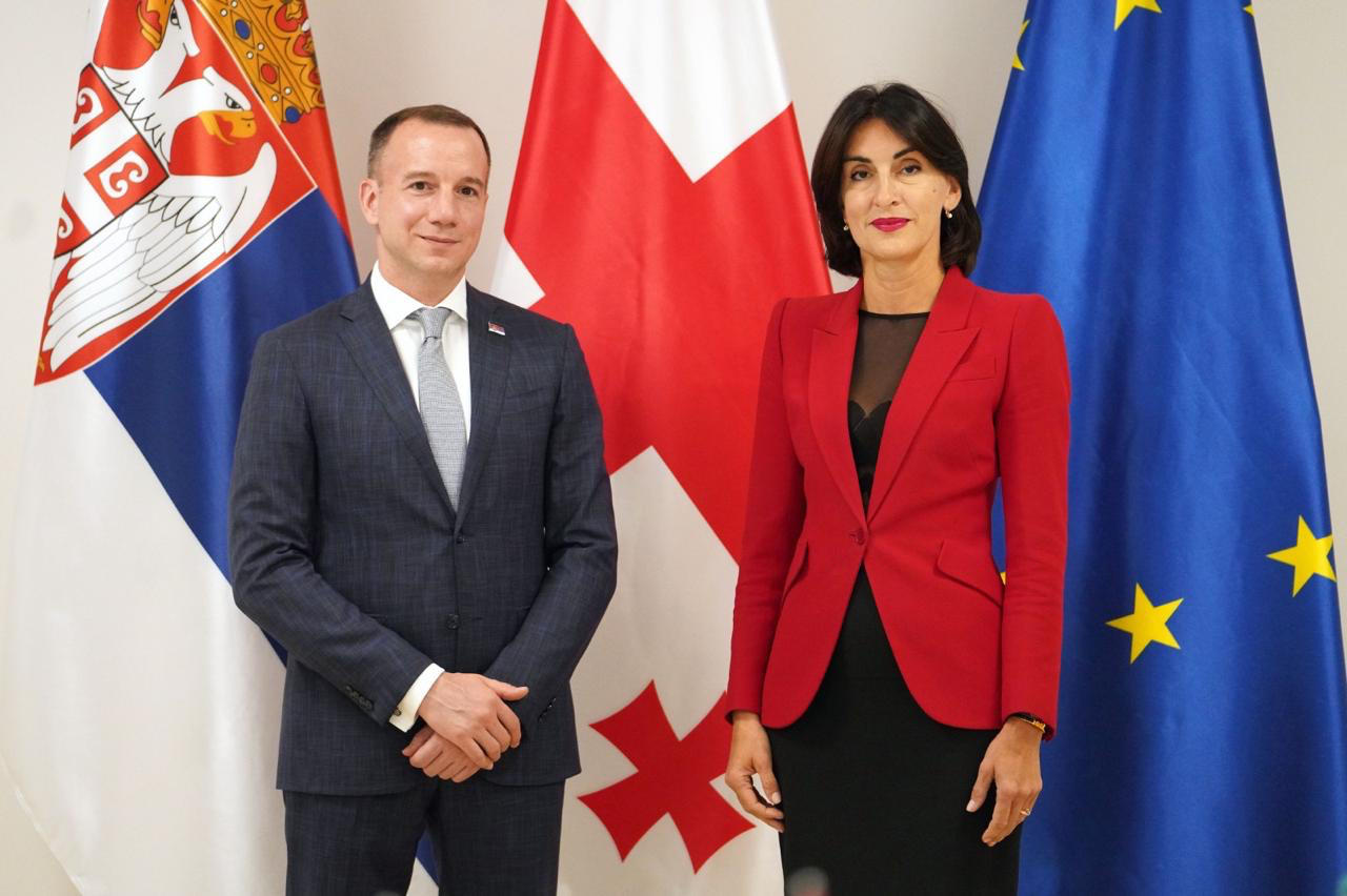 მაკა ბოჭორიშვილი სერბეთის საგარეო საქმეთა სამინისტროს სახელმწიფო მდივანს დამიან იოვიჩს შეხვდა
