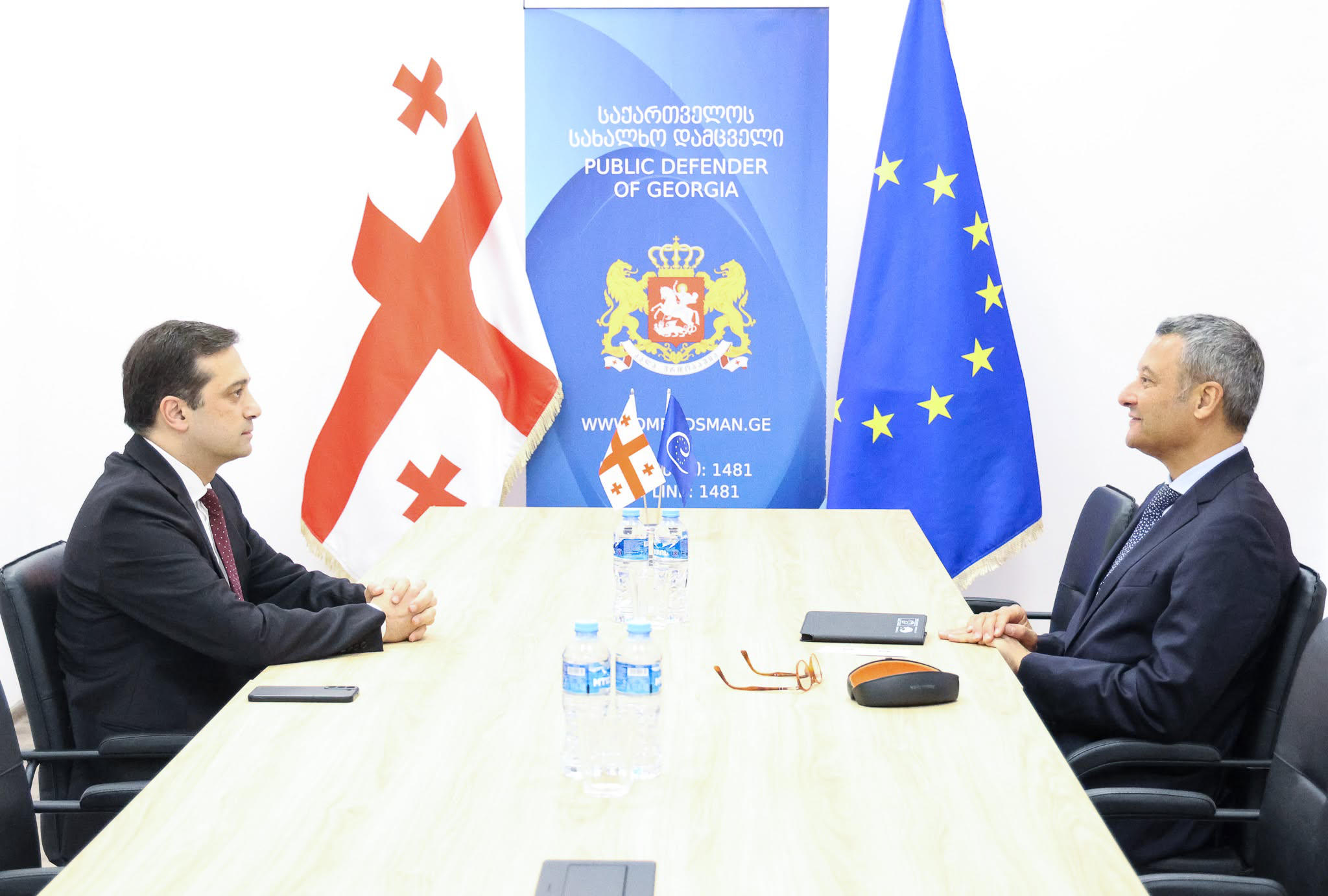 სახალხო დამცველი ევროპის საბჭოს თბილისის ოფისის ხელმძღვანელს შეხვდა