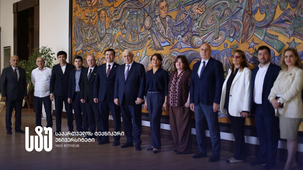 სტუ-ის რექტორი, აკადემიკოსი დავით გურგენიძე ტაშკენტის კიმიოს საერთაშორისო უნივერსიტეტის რექტორს, პროფესორ  აკმალ ალაკულიევს შეხვდა