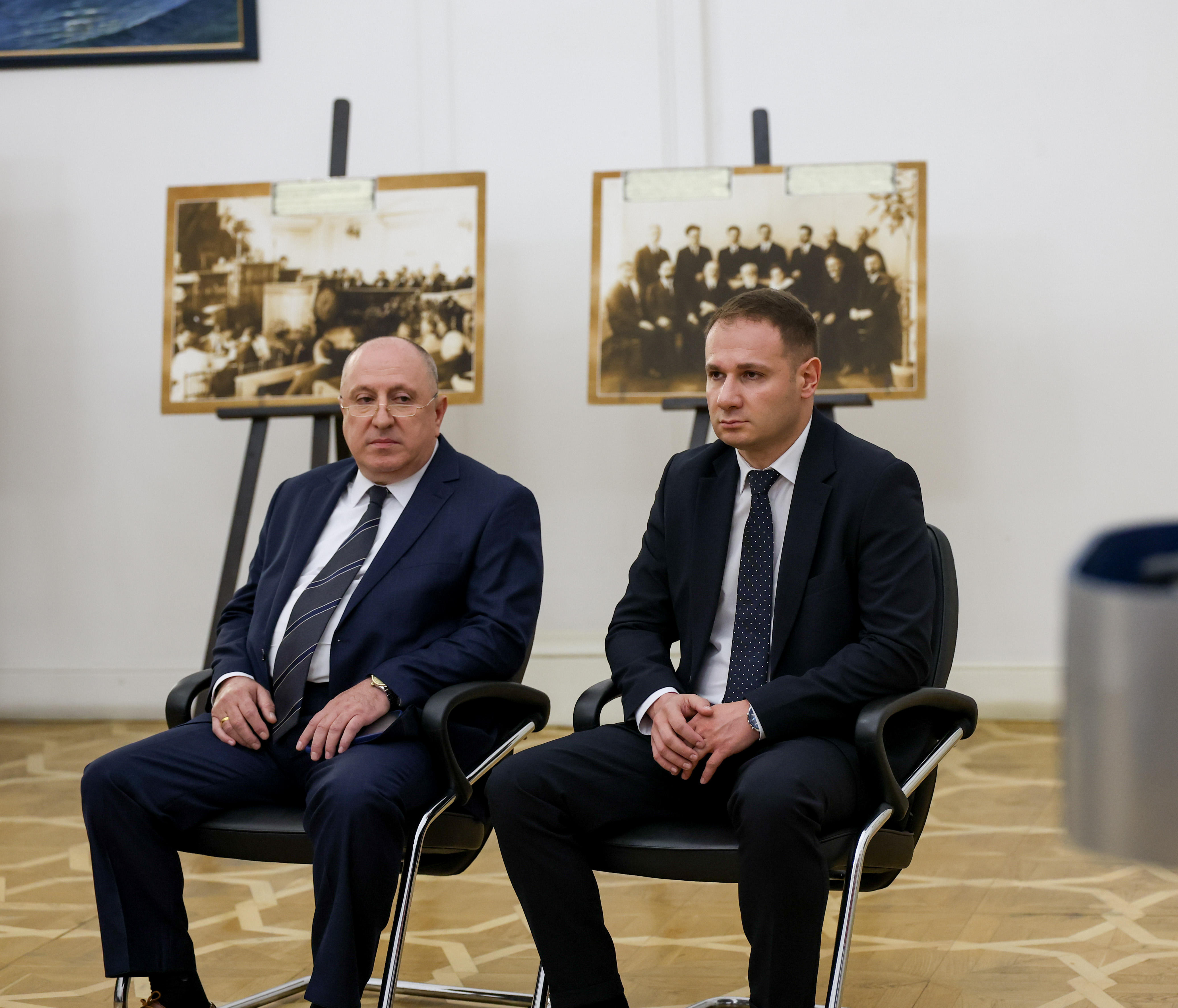 საქართველოს საკონსტიტუციო სასამართლოში ახლად განწესებული მოსამართლეების სერგო მეთოფიშვილისა და გოგა კიკილაშვილის ფიცის დადების ცერემონია გაიმართა