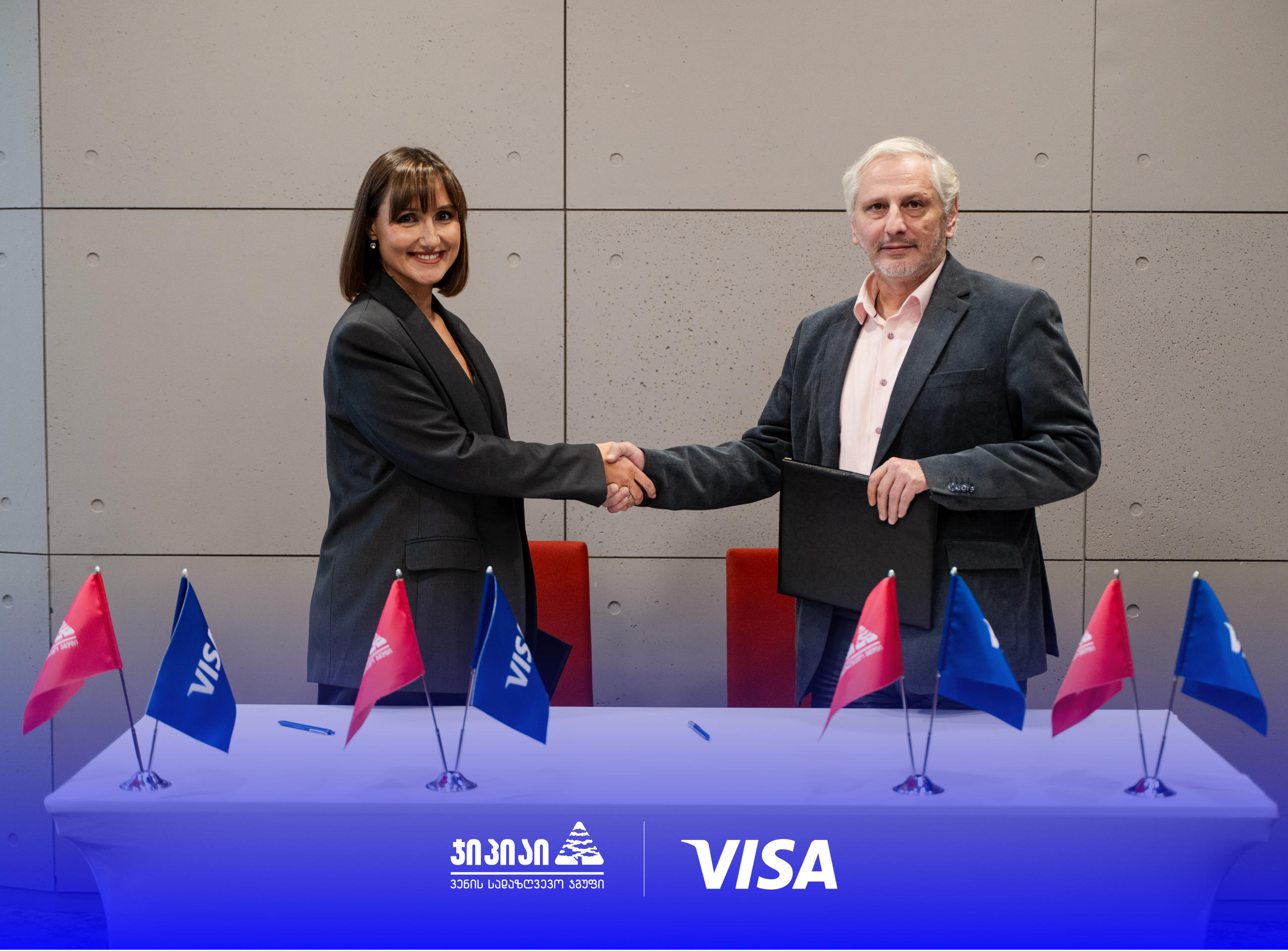 „ჯიპიაი ჰოლდინგმა“ და Visa-მ თანამშრომლობის მემორანდუმი გააფორმეს
