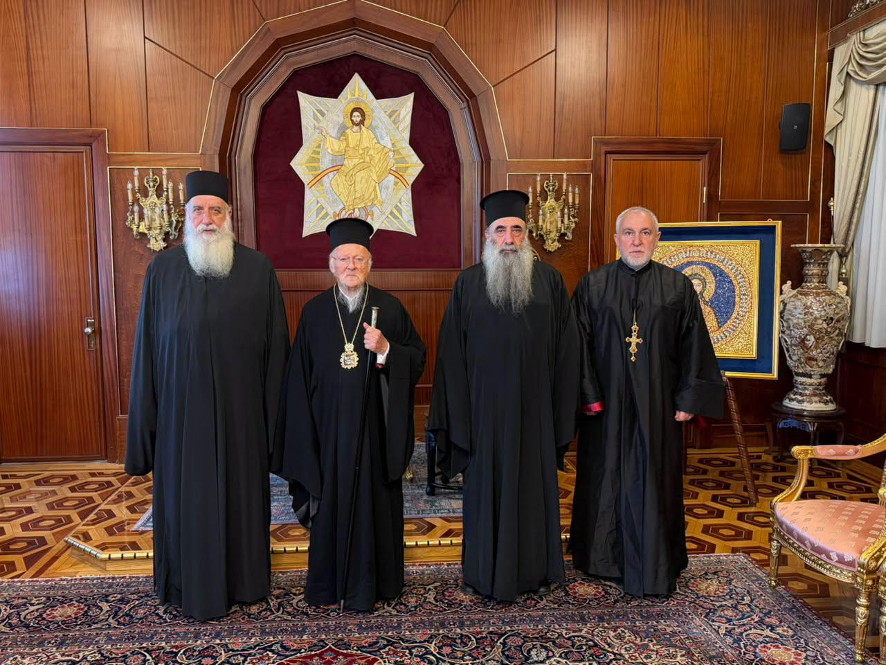 საქართველოს მართლმადიდებელი ეკლესიის დელეგაცია მსოფლიო პატრიარქის აღსაყდრების 35 წლისთავთან დაკავშირებით სტამბოლში იმყოფება